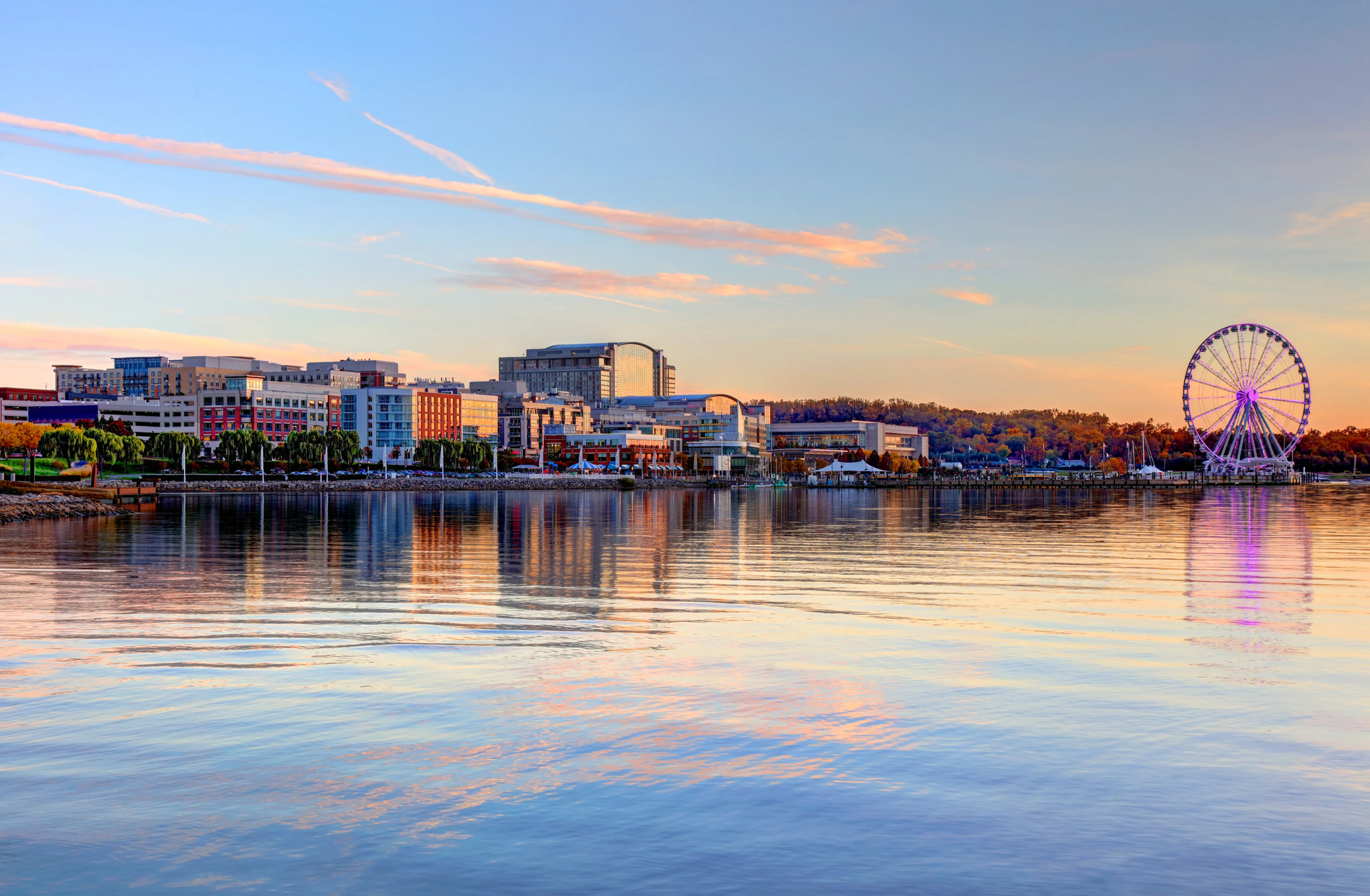 National Harbor Maryland Skyline