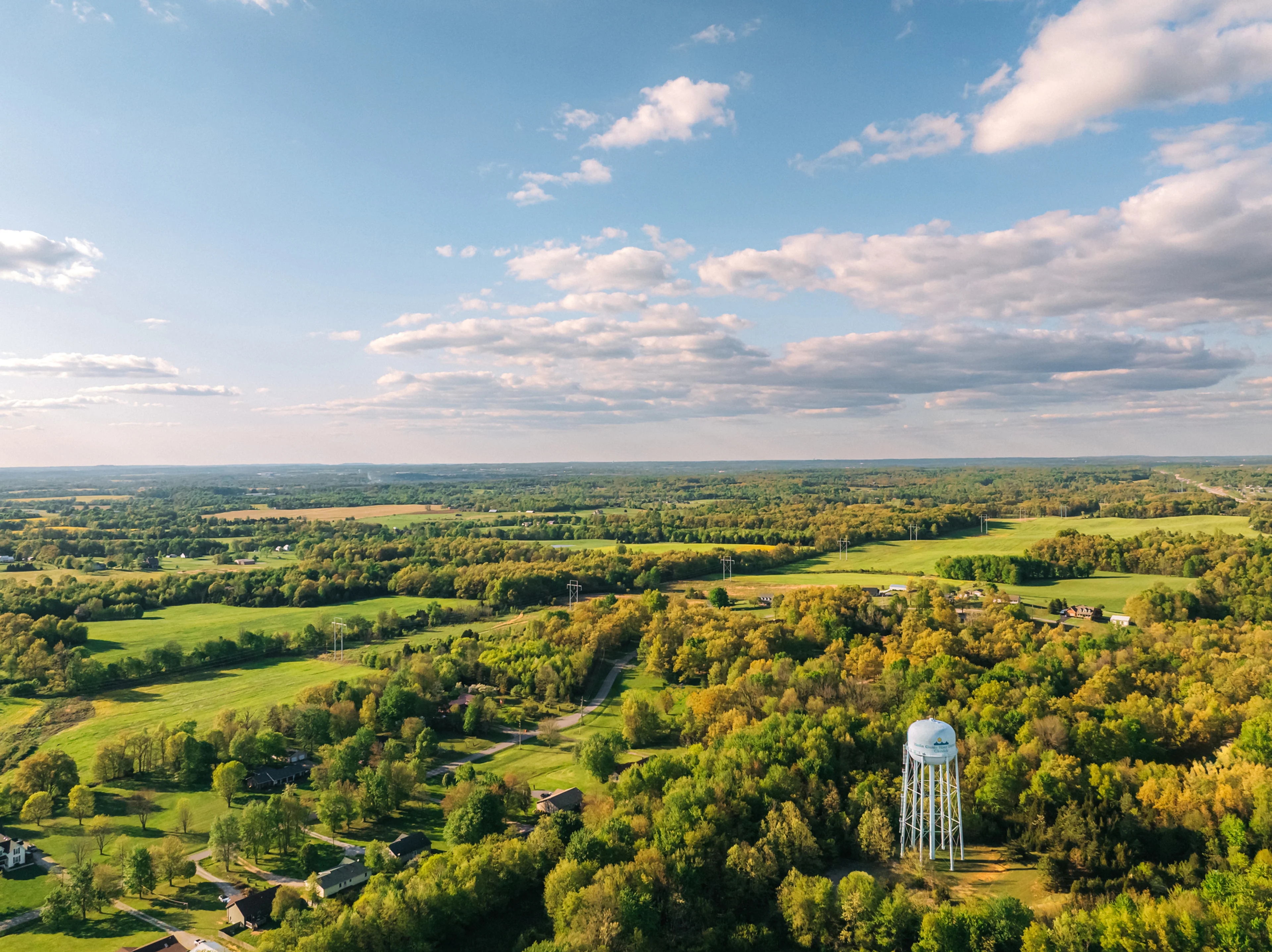 Spring 2024: Glendale, in Hardin County, Kentucky, USA, a Growing Megasite for Training, Battery Production, and Manufacturing.

West of Interstate 65 South in Kentucky